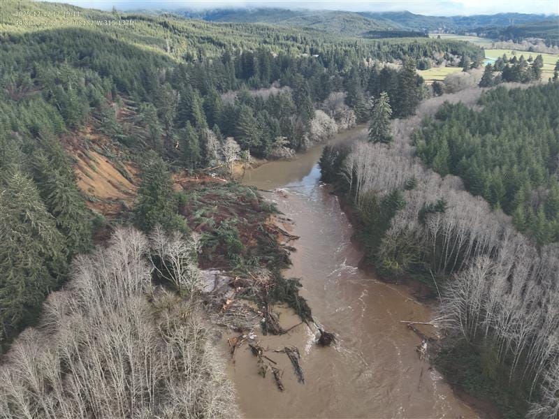 Travel Alert for Drivers Heading North: OR 229 Closed in Lincoln County Due to Landslide