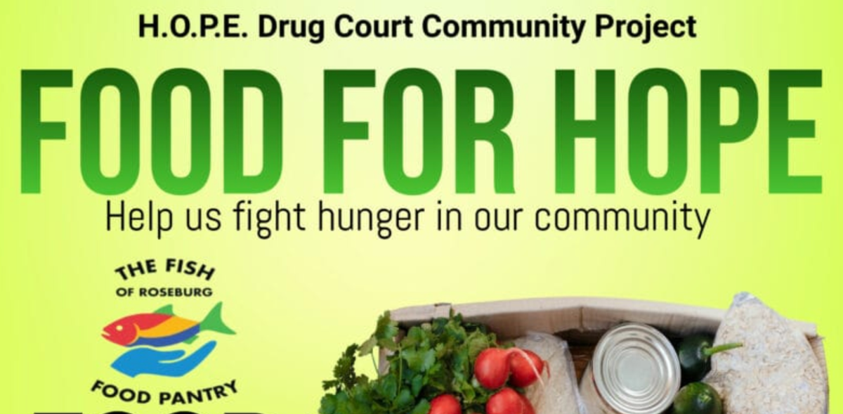 Food for Hope Project Led by H.O.P.E. Drug Court Graduate Supports FISH Food Pantry