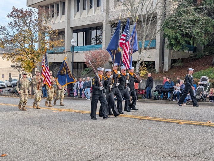 Hundreds Line Streets for Roseburg’s 70th Annual Veterans Day Parade