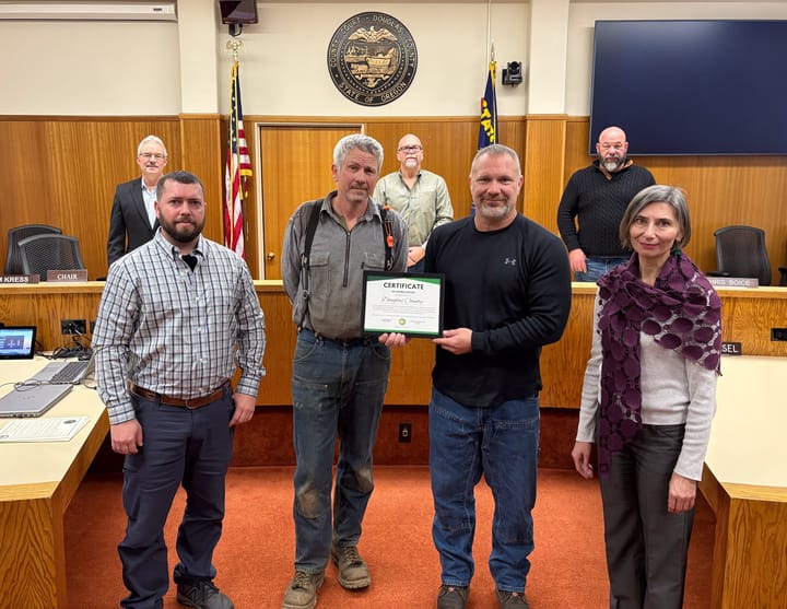 Source One Serenity Honors Douglas County Leaders With Certificate of Appreciation