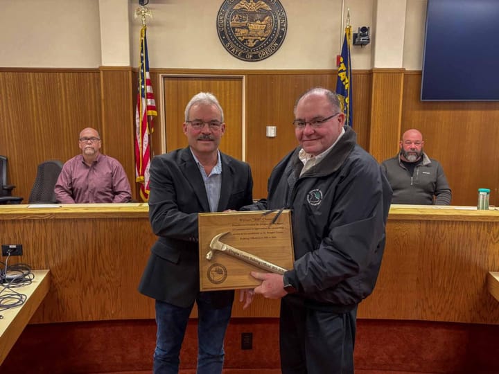 County Commissioners Mark Retirement of Bill Clemens, Appoint Phil McAfee as New Building Official