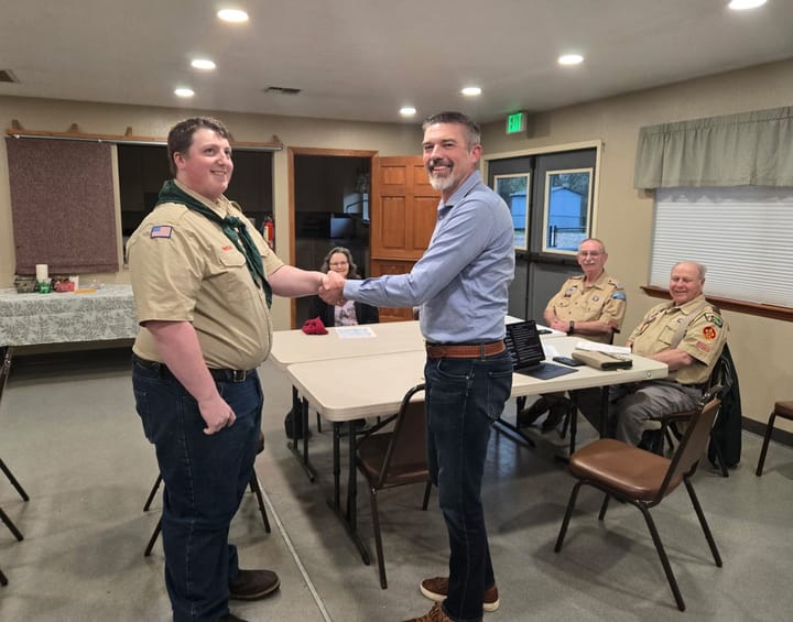 Johnny Barrett of Riddle Earns Eagle Scout Rank After Completing 236 Hour Service Project