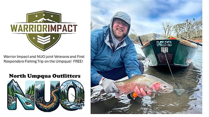 North Umpqua Outfitters Offering Free Umpqua River Fishing Trip for Veterans and First Responders